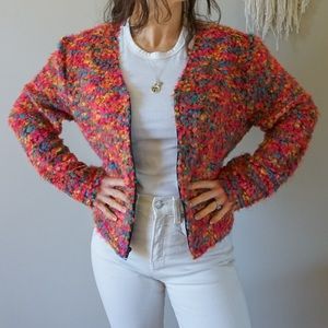 Vintage sweater. Large. Mohair.